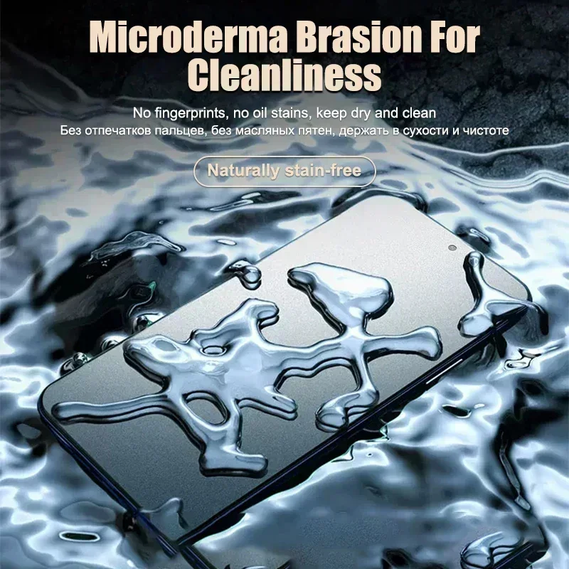 4pcs กลับ Matte Hydrogel ฟิล์มสําหรับ Xiaomi Poco F5 F4 F3 X3 X4 GT X5 Pro คลุมทั้งหมดป้องกันหน้าจอสําหรับ Poco F2 f1 M3 M4 Pro ฟิล์ม