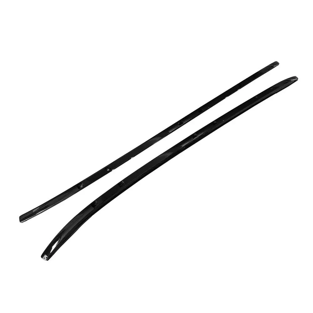 FTAPACCE 2PCS Aluminum Roof Rail Racks Fits for Mazda CX-5 CX5 2017-2023 Cargo Luggage Carrier (Black)