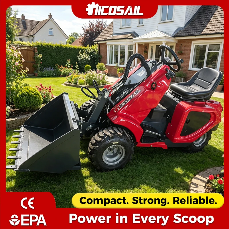 

Custom EU Stage V Certified Loader, Dual Cooling System for European Farm Material Handling