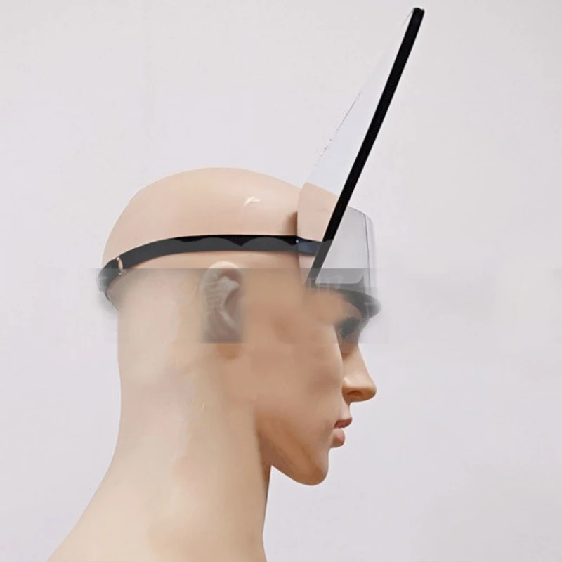 Kobiety Mężczyźni Srebrne Nakrycia Głowy Seksowne Stroje do Tańca Gogo Klub Nocny Bar Występ Sceniczny Akcesoria do Ubrań Pasujące XS10476