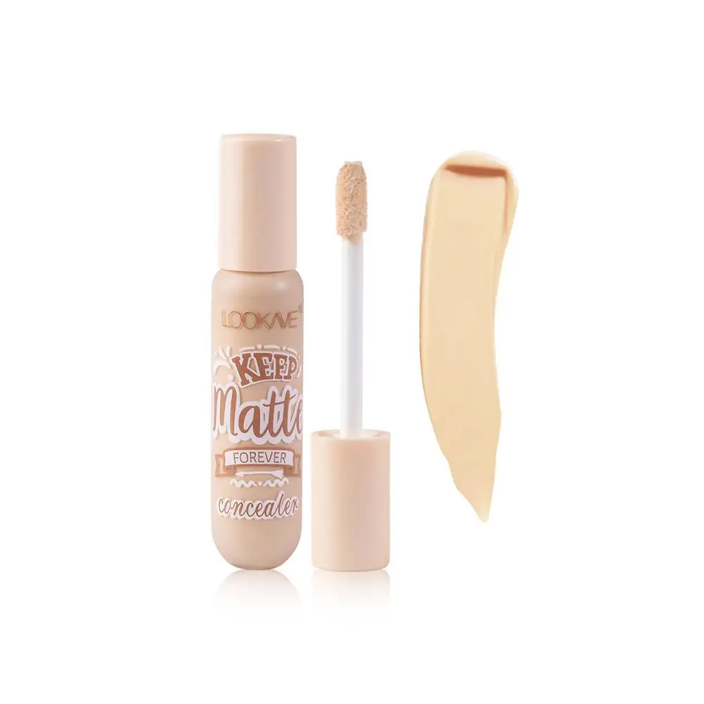 Flüssiger Concealer Stick Foundation Creme 6 Farben feuchtigkeit spendendes Make-up Akne natürliche dunkle matte Kreis abdeckung voller Concealer b7i8