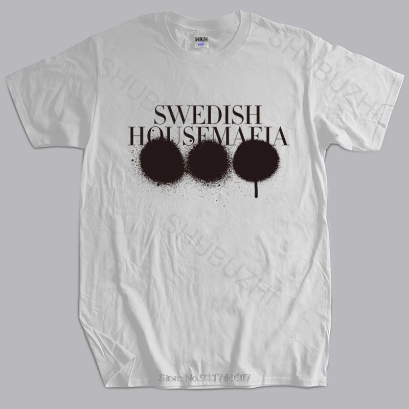 Summer mens black t-shirt Swedish House Mafia SHM Bella Canvas T Shirt Axwell Angello Ingrosso EDM tops fashion unisex tees