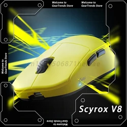 Предпродажа Scyrox V8 Беспроводная мышь 8K Paw3950 Игровая мышь Двухрежимные мыши Сверхлегкая скандинавская 52840 ПК с низкой задержкой Настроить