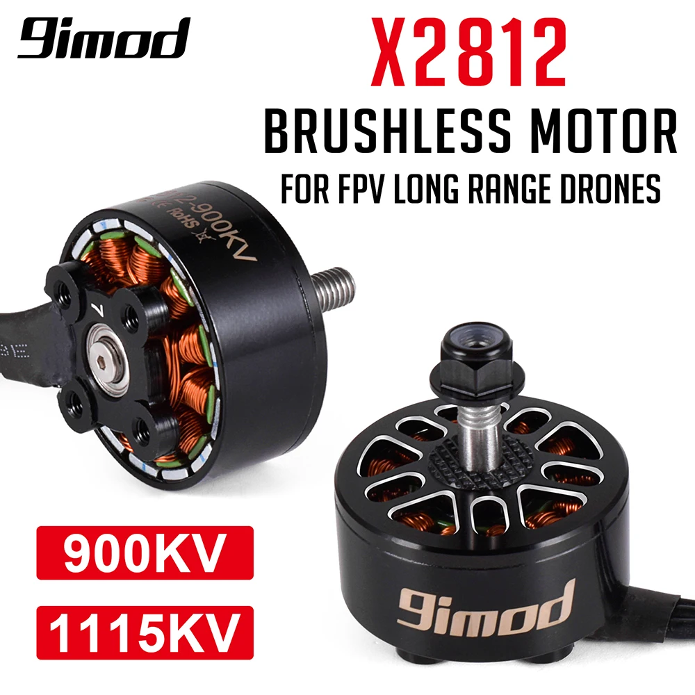 9IMOD 4pcs X2812 900KV 1115KV Brushless Motor 2-6S for RC Multirotor Airplane FPV