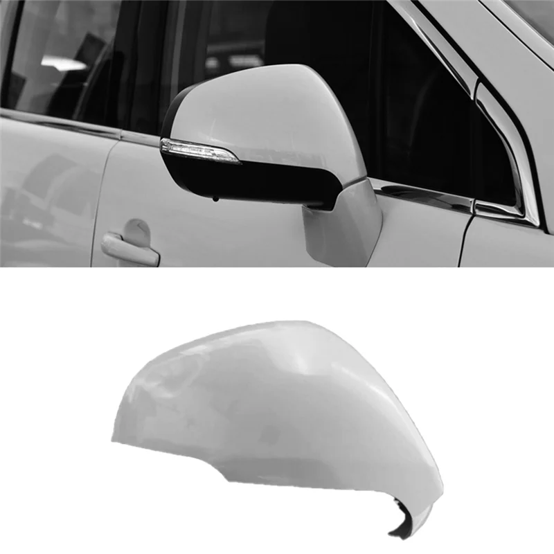

Classy-1Pair Side Rearview Mirrors Cover Case Replacement For 3008 2013-2019 Car Styling Reverse Rear View Decorative Sh