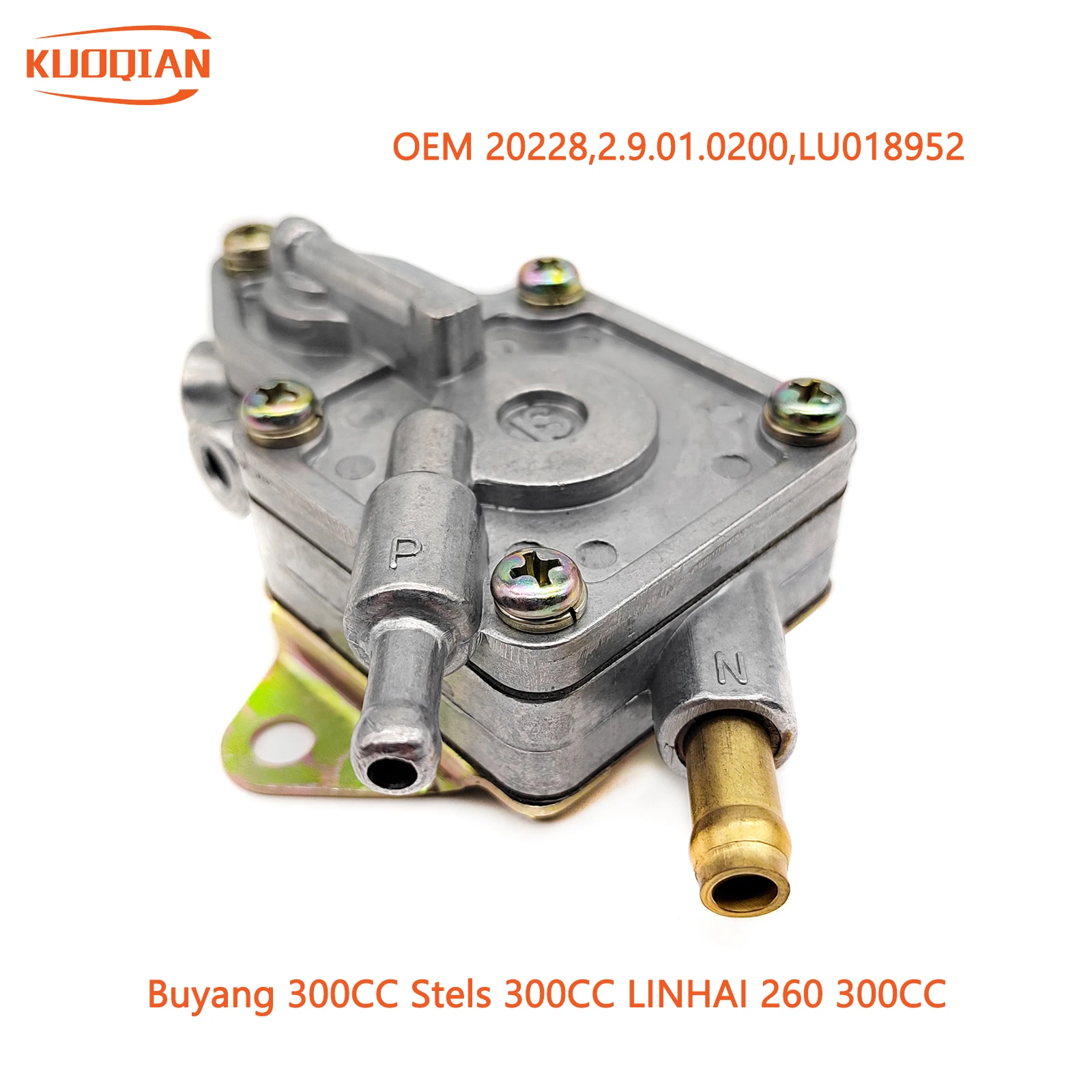 

Переключатель топливного насоса Buyang Feishen FA D300 H300 G300 Stels 300CC LINHAI 260 300CC в сборе, четырехъядерный карт