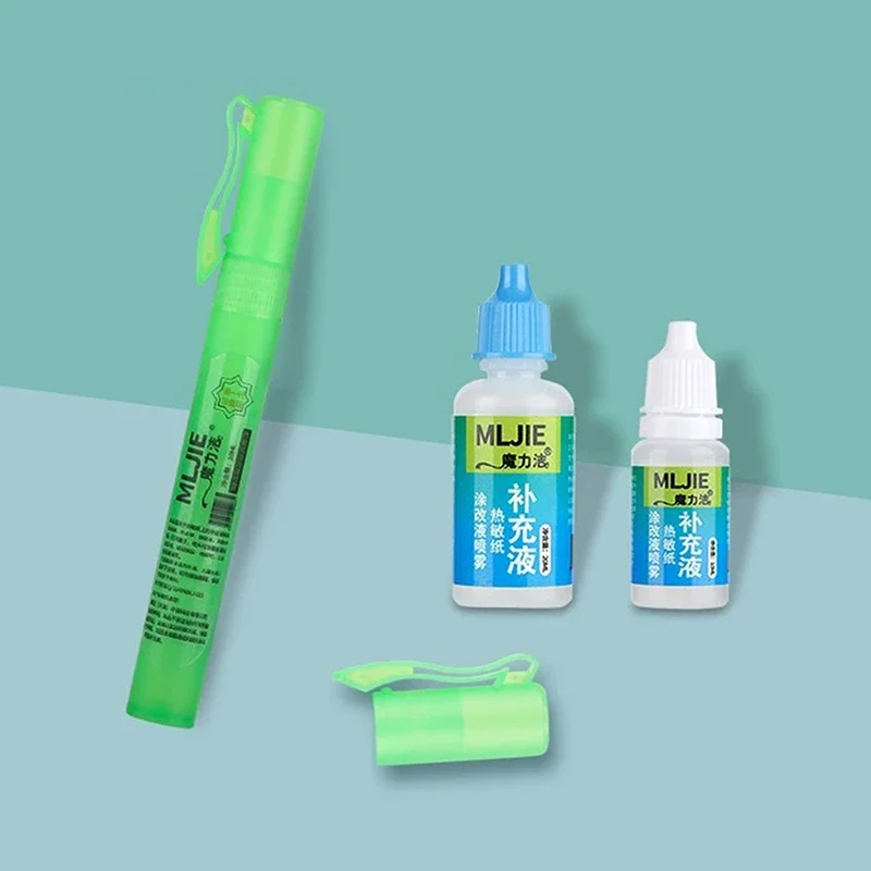 Elimination Privacy Spray Pen Thermal Paper Corrector Data Protection Privacy Protection Correction Fluid Portable Express Tool