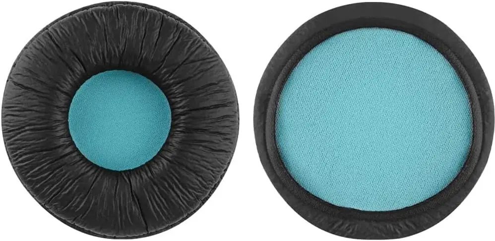 Almohadillas de repuesto para auriculares de MDR-V55, piezas de reparación de protectores para los oídos de PU, con proteína antiarrugas, compatibles con Sony MDR-V55 V500DJ, Somic E