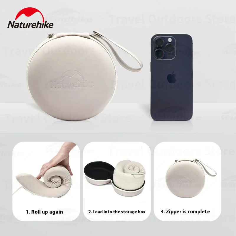 Naturehike cuscino per il collo a forma di U ultraleggero Memory Foam Cotton Sleeping Nap Airplane forniture da campeggio portatili cuscino da viaggio