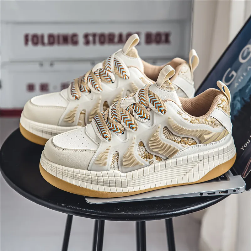 

Fashion Designer Men's Winter Sneakers 2024 Comfortable Platform Shoes Casual Sneakers for Men Skateboarding Shoes basket homme