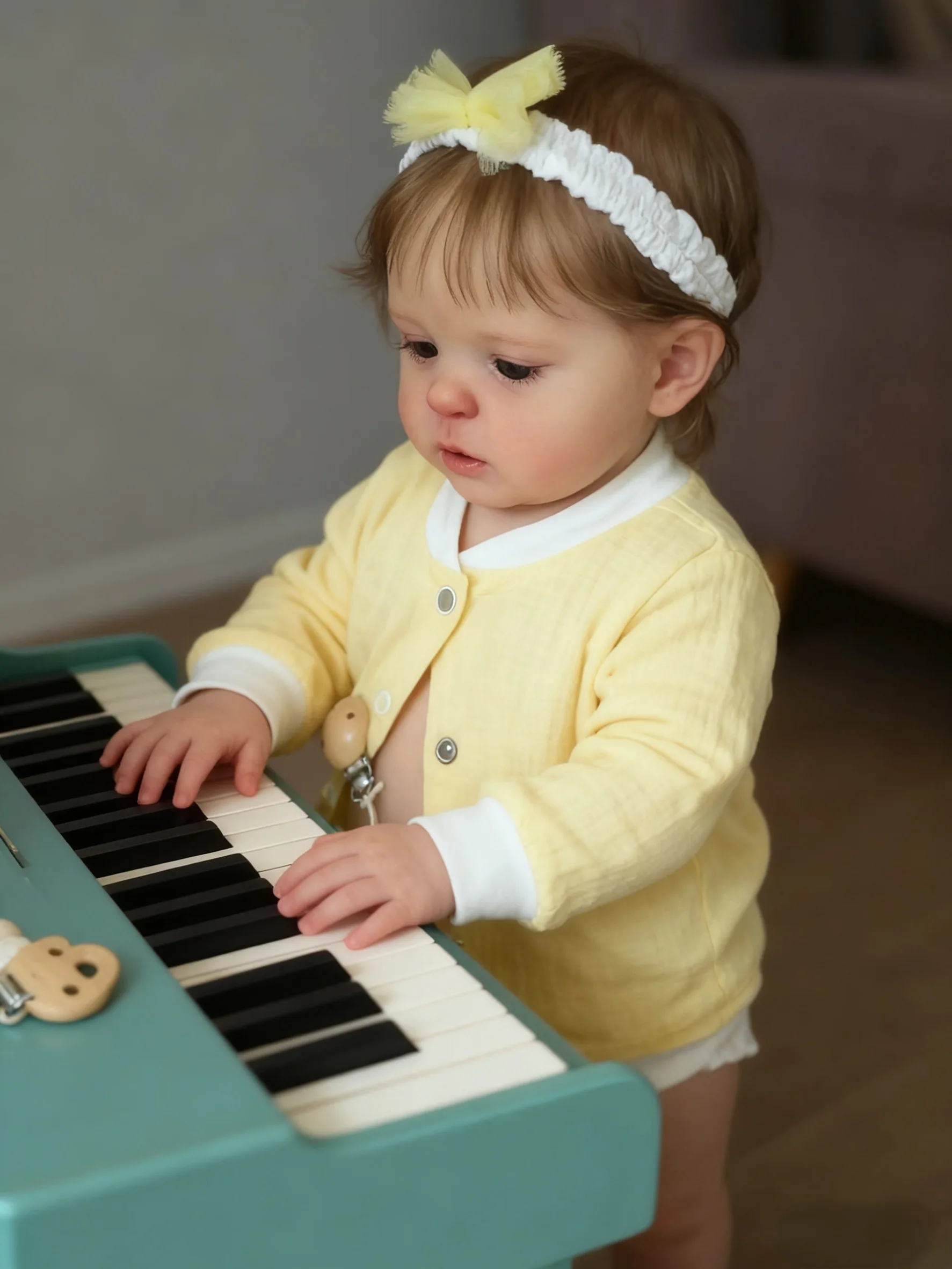 

Aizwa1 18.9 Inch Ward Girl Lifelike Full Body Soft Vinyl Reborn Baby Doll With Rooted Hair Christmas/Birthday Gifts