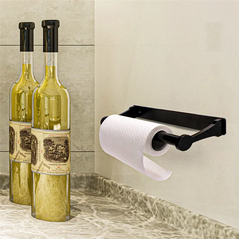 

L74A Paper Towel Holder Under Cabinet, Paper Towels Rolls for Kitchen, Paper Towels, Retractable Paper Towel Holder