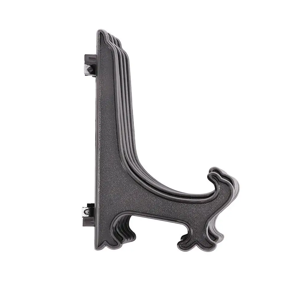 3-12inch Black Decoration Display Stand Picture Frame Stand Dishes Plate Holder Easels