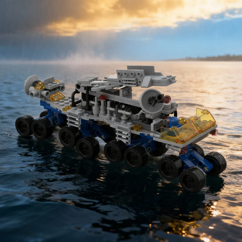 

648pcs MOC Space Modification The Heavy Duty Rocket Model Building Blocks Architecture Christmas Gift Idea Toys Education Brick