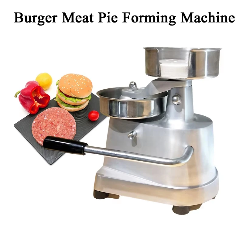 

Hamburger Patty Forming Machine Burger Patty Press Machine Beef Pork Chicken Meat Pie Making Machine