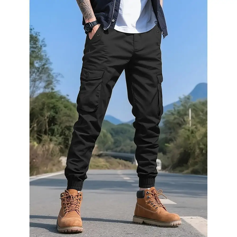 

Retro Workwear Casual Pants for Men, Spring 2026 New Trend with Multiple Pockets