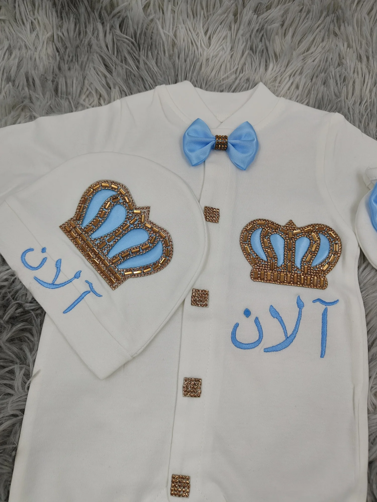 Zestaw: Perłowa Korona Dollbli – Baby Nursery Outfits recenzja i cena