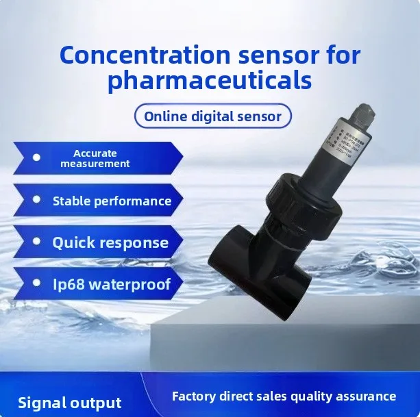 Drug concentration sensor, online digital sensor