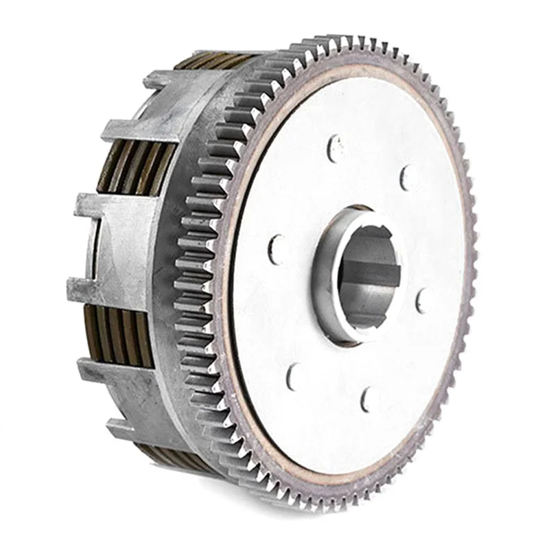 

Rare 73T 5Plate 4Pillar Clutch Pad Basket Assembly For Honda CG125 125Cc CG150 150Cc Engine ATV Motorcycle Spare Parts
