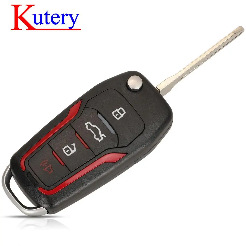 jingyuqin 315MHz 4D63 OUCD6000022 Upgraded Remote Key For Ford Escape Focus C-Max Transit F250 F350 F450 F550 HU101 FO38 Blade