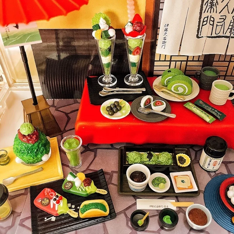 리멘트 캔디 토이 미스터리 박스 미니어처 티 월드 애니메이션 피규어 컬렉션 블라인드 박스 가샤폰 수집용 모델