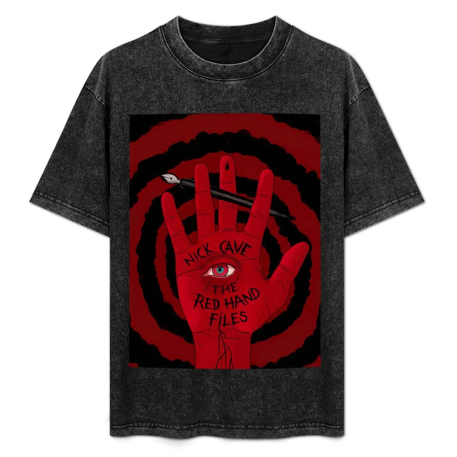Camiseta de Nick Cave and the Bad Seeds, Nick Cave The Red Right Han |   Camiseta de regalo perfecta, camiseta informal de talla grande