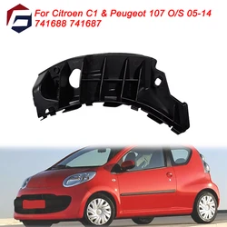 Front Left or Right Bumper Bracket 741688 741687 For Citroen C1 & Peugeot 107 O/S 2005-2014
