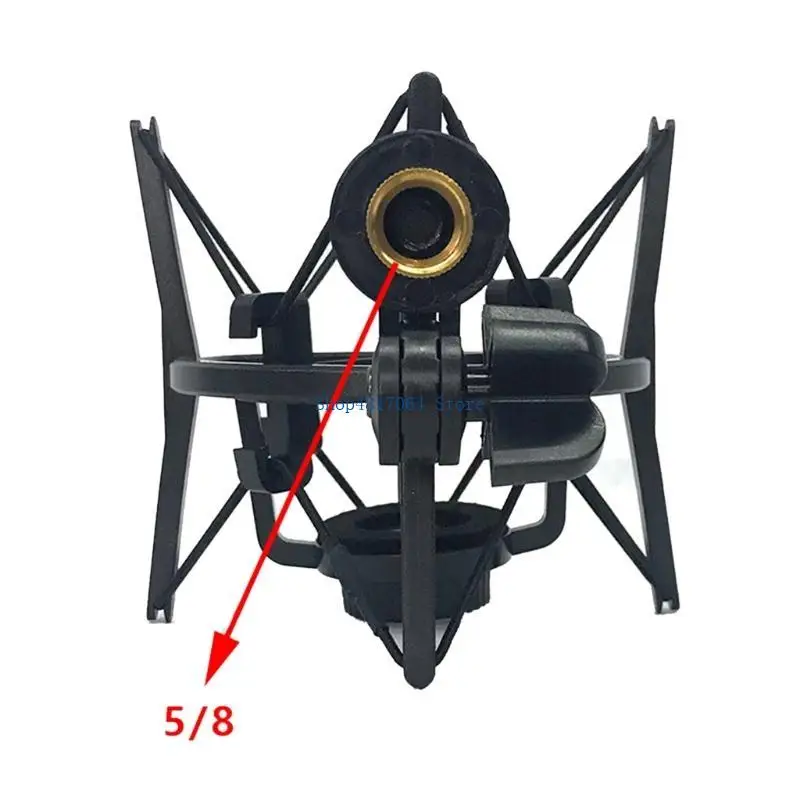 

T3LB Universal Mic Microphone Shock Mount Adjustable Clip Holder Stand Recording Bracket Professional