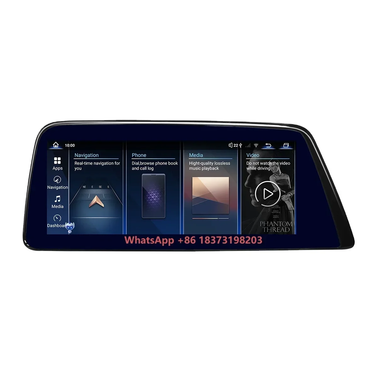 

12.3 '' Android13 Car GPS Navigation for 5 Series E60 E61 E63 E64 2007-2010 CCC Multimedia Radio Player Carplay DSP WIFI