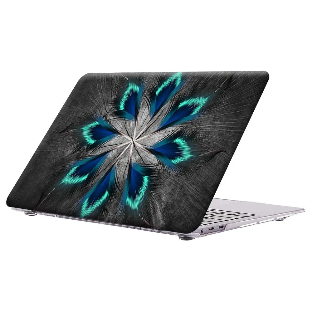 Funda de repuesto para ordenador portátil Huawei MateBook 16 2021, carcasa para portátil con patrón de serie de plumas, accesorios para ordenador