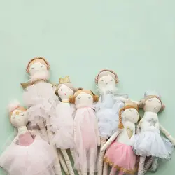 Instagram Doll Angel Puppet Flower Fairy Ballet Long Legged Puppet House Toy Girl Baby Gift Photography Props