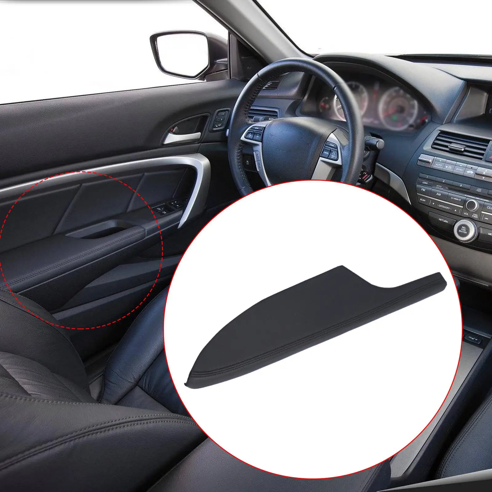 

83571-te0-a51ZA для Honda Accord Coupe 2008-2012 обертка подлокотника левая сторона