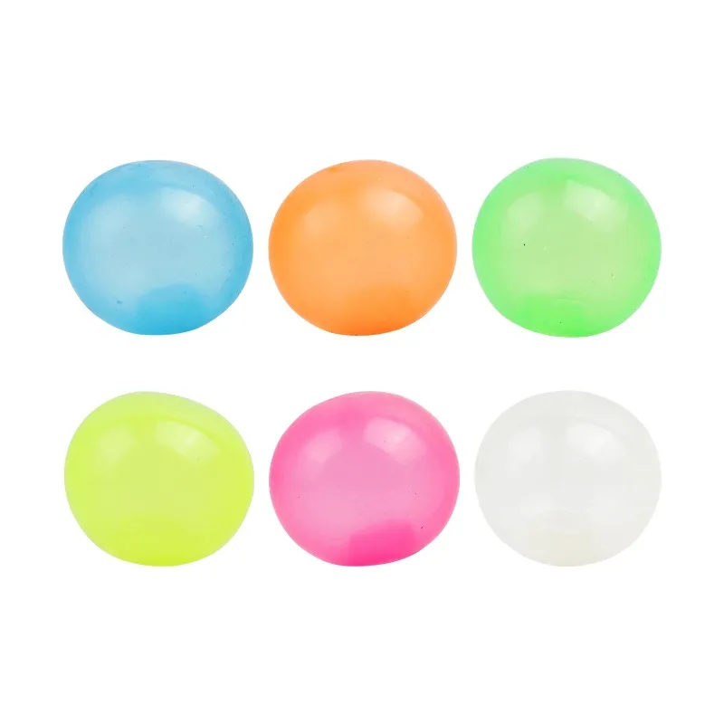 luminous ceiling adhesive target interactive balls for venting and pressure reducing toys with sticky grip(Color Random)