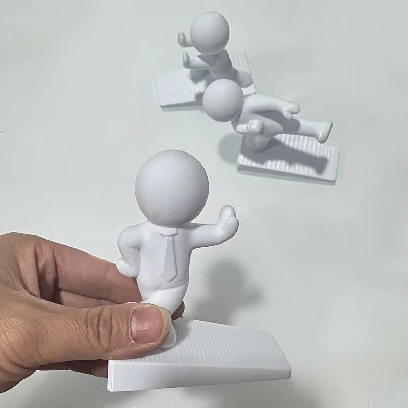 1/3 Pcs Cute decorative door stopper, flexible and movable door stopper, anti slip base to protect walls,home decoration image 4