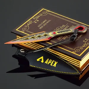 Espada modelo Toys faca para crianças, arma do jogo, 1 Katana real, Apex Legends, herança Wraith, Kunai, HOPE'S DAWN Luminous, 18cm 10 principais vendas apex legends luminária - №8