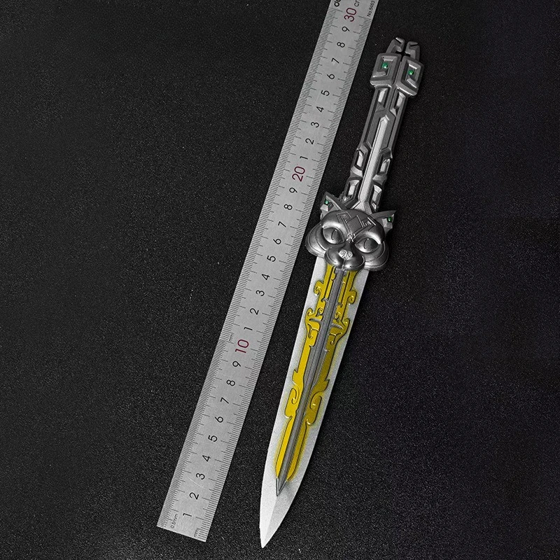 22cm/8.66in delta force tinta nuvem atlas garra brinquedo voador faca modelo de metal ornamento coleção desktop exibição presente aniversário prop