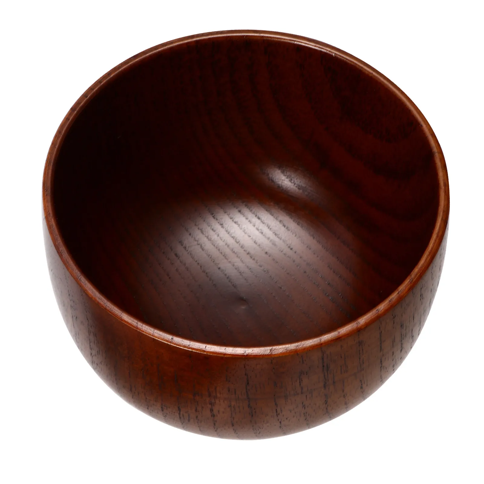 Elegant Solid Wood Shaving Soap Bowl Premium Thick Construction Smooth Finish Comfortable Grip Stylish Shaving Mug Shave Soap