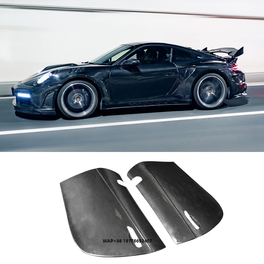 

T Style Dry Carbon Fiber Body Kit Exterior Door Panel Cover forPorsche 992 Carrera S Car Outside Parts