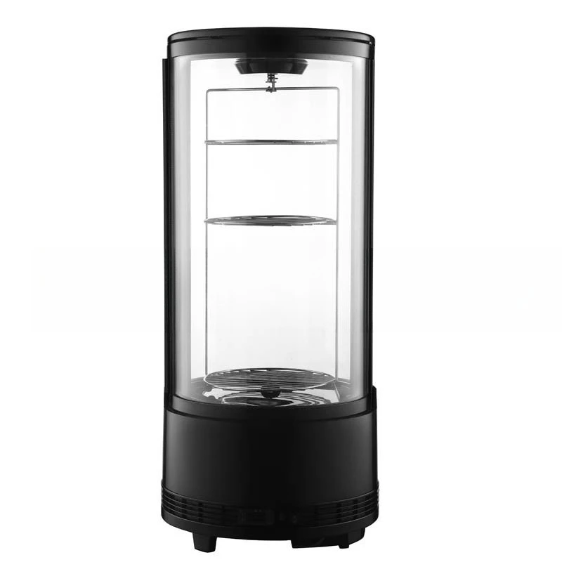 

Arc glass refrigerated display cabinet cake fresh-keeping cabinet air-cooled cabinet small