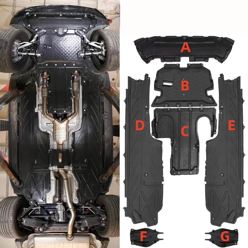 

Car Underody lower plate Guard Engine Splash Shield for Mercedes Benz GLC260 GLC300 W253 2019-2023