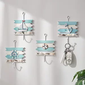 Nautical hooks for bathroom clearance