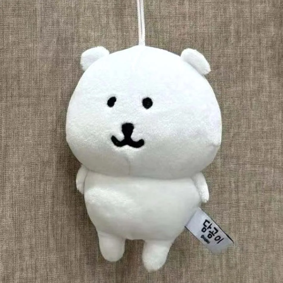 

Self Mocking Bear Plush Keychain Cute Hanging Ornament Kawaii Cartoon Doll For Bags Backpack Car Keys Funny Gift Idea