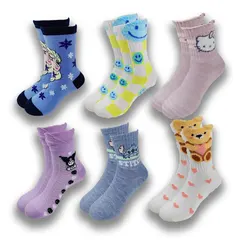 Spring and autumn fashionable design high-quality cartoon images for men and women cheap women socks and children socks.