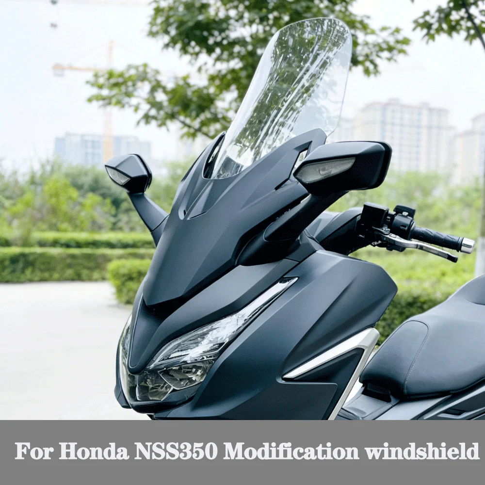

For Honda NSS350 Forza350 Motorcycle windshield Modification widened and raised front Sun Visor Deflector Accessories
