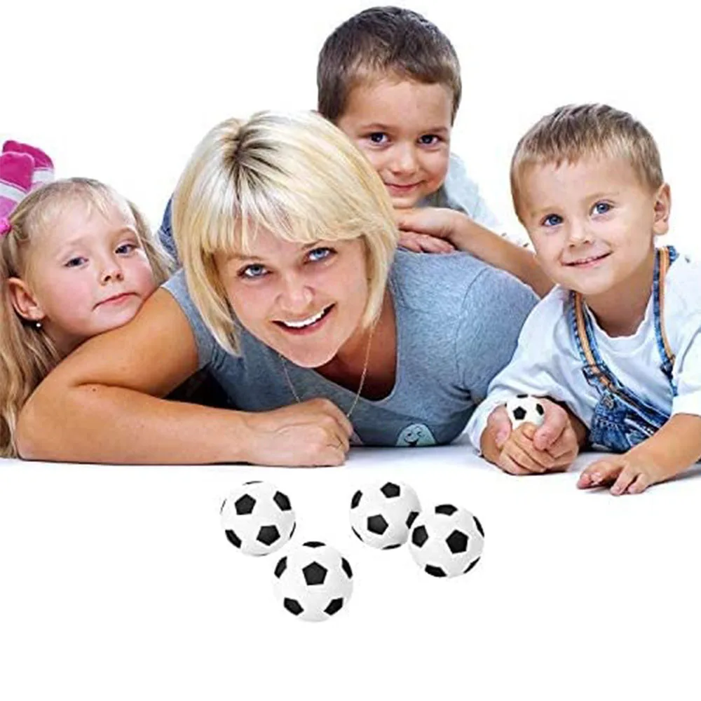 6-24Pcs 4CM sponge pressure soccer toy PU pressure ball parent-child interactive toy board game accessories toy kid sensory toys