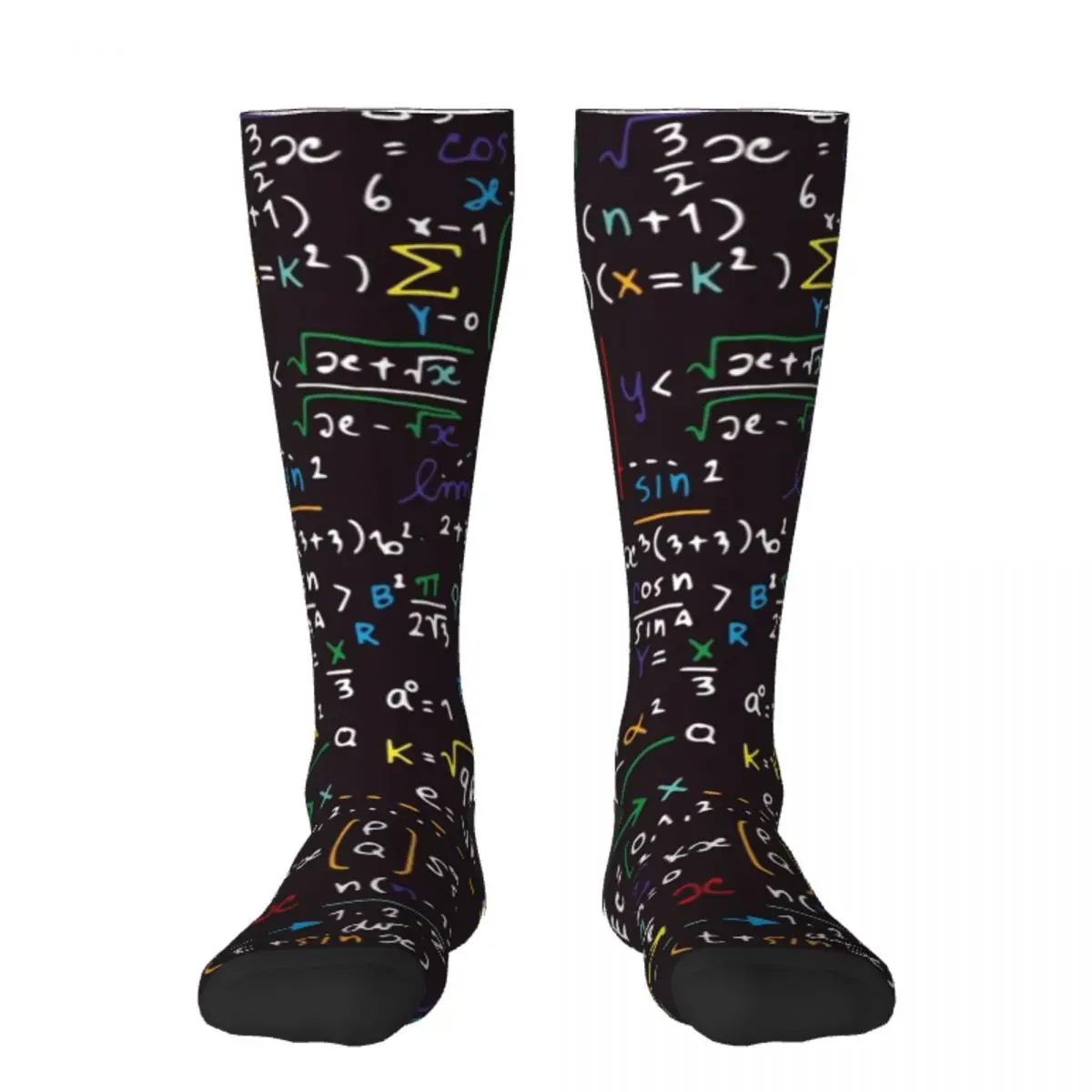 

Colorful Math Design Socks moving stockings funny sock Socks Girl Men's