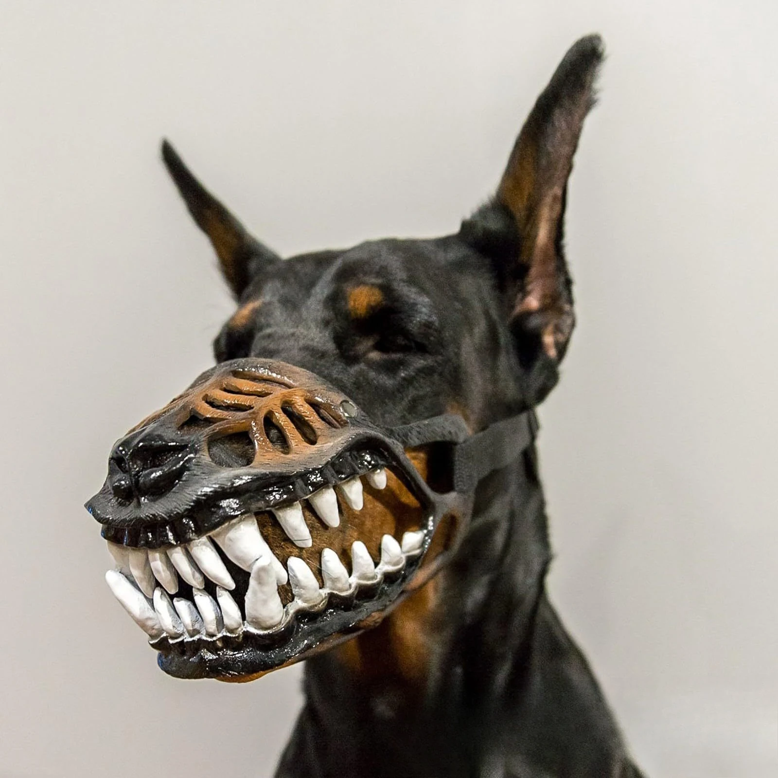 Realistic Dinosaur Pet Mouth Cover