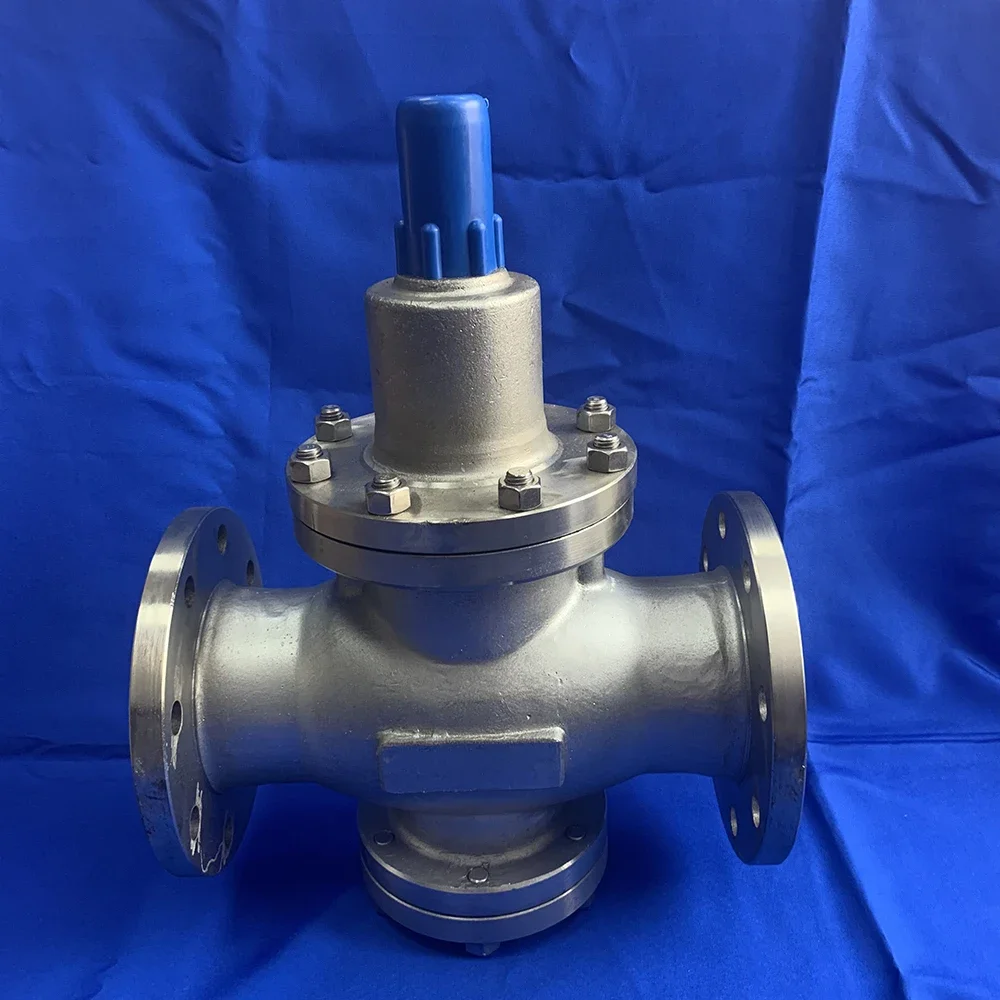 High Temperature Y42X-16P Pilot Operated EPDM Seal Flange End Spring Piston Pressure Release Valve For Steam