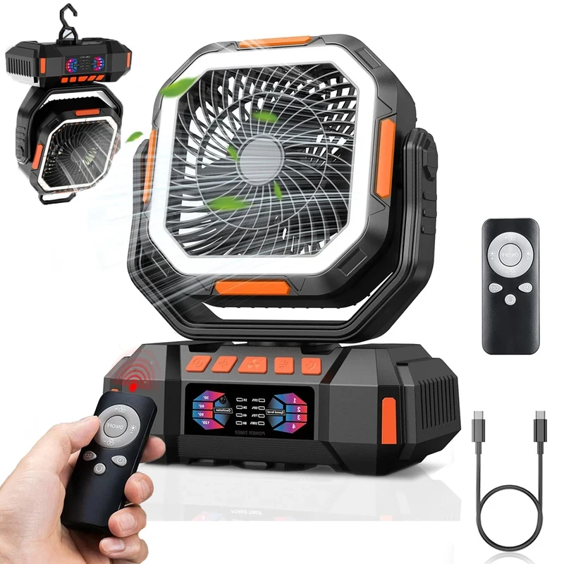 camping-fan-40000mah-battery-powered-fan-rechargeable-4-speeds-with-led-lantern--hanging-portable-outdoor-cold-fan-tent-fans
