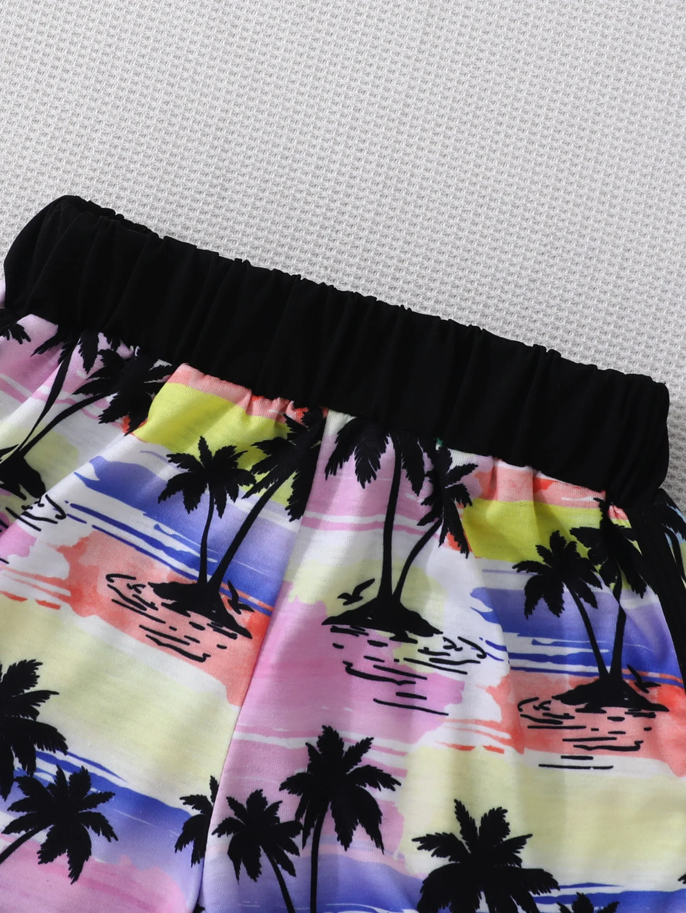 Pack Of Three Styles Of Summer Girls Kid‘s Shorts Thin Leisure Fashion Polyester Children\'s Shorts 4-12Years Old